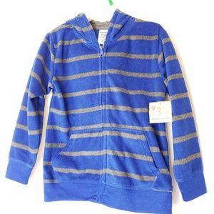 Garanimals 5T Blue Grey Zipper Hoodie NWT